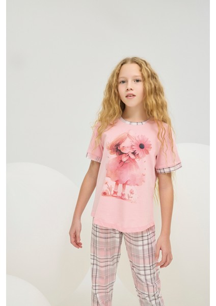 8849 Kız Ç. Baskılı Pijama Takım fiyatları