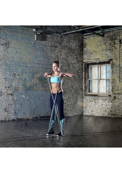 Orta Sertlik Pilates Bandı, Siyah, Rahat ve Esnek Egzersiz Aleti indirimleri