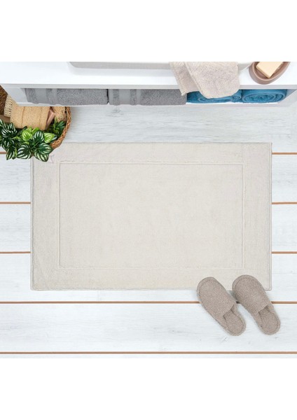 Soft Fly Banyo Paspası - Beyaz - 60 x 100 cm