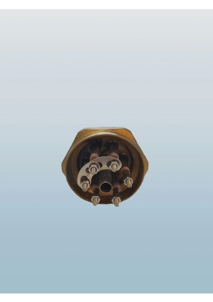 2" Inç 45CM 10000W Trifaze Kafalı Depo Rezistansı (3 Fazlı) 220-380V 8.5q Cr-Ni