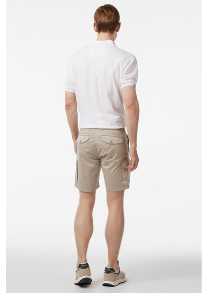 Erkek Regular Fit Şort - Bej modelleri