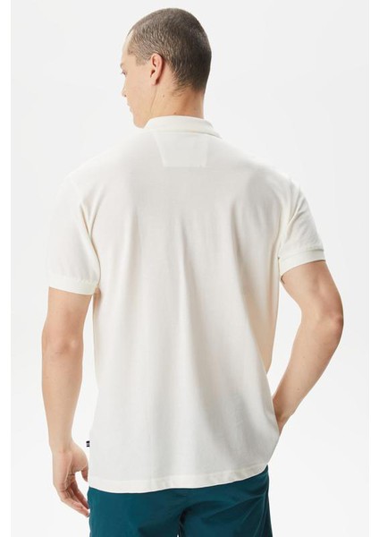 Erkek Classic Fit Polo T-Shirt - Ekru fiyatları