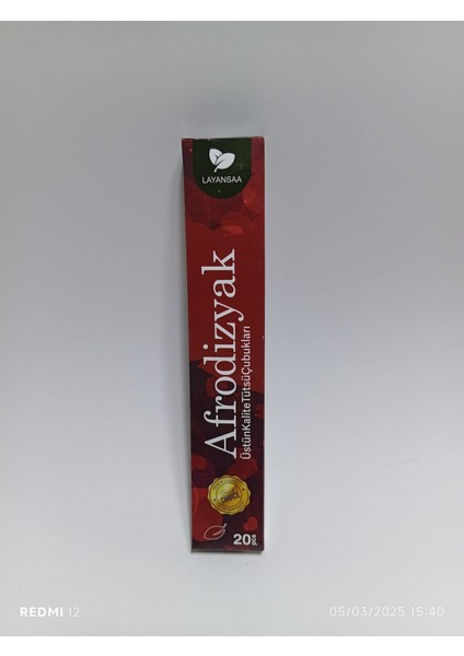 Çubuk Tütsü Afrodizyak 20 Adet 1 Paket