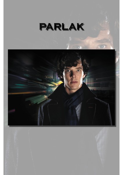 Sherlock Holmes Benedict Cumberbatch Dizi Poster-Duvar Kağıdı Yüksek Kalite
