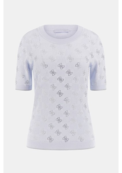Kadın Roise 4g Logo T-Shirt - Açık Mavi indirimleri