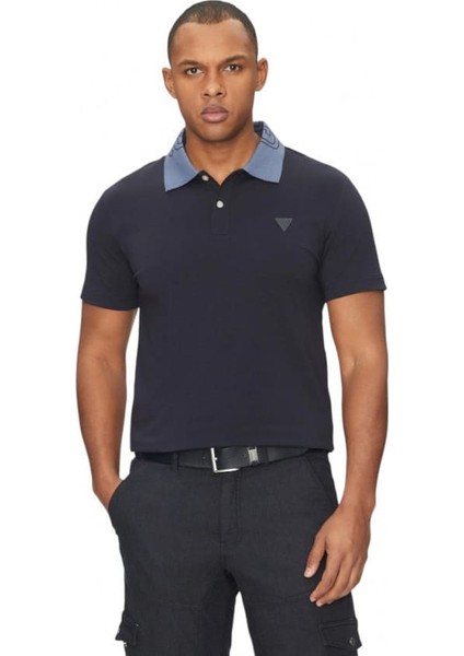 Erkek Nolan Polo T-Shirt - Lacivert