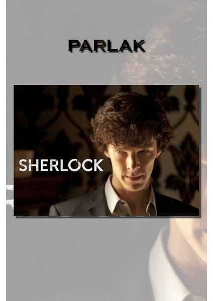 Sherlock Holmes Benedict Cumberbatch Dizi Poster-Duvar Kağıdı Yüksek Kalite