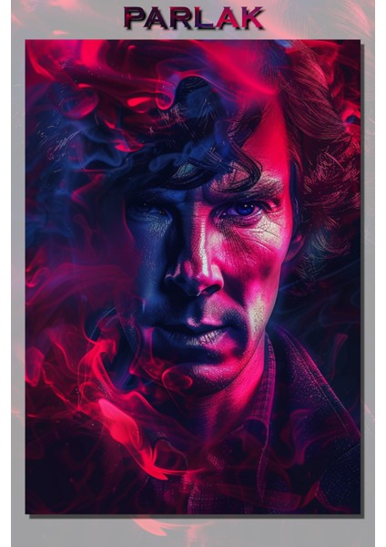 Sherlock Holmes Benedict Cumberbatch Dizi Poster-Duvar Kağıdı Yüksek Kalite