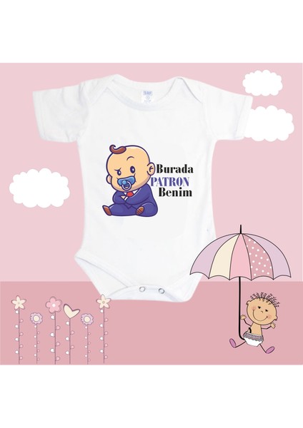 Burda Patron Benim Baskılı Zıbın