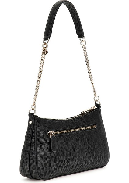 Kadın Bramina Top Fermuarlı Omuz Çantası - Siyah modelleri