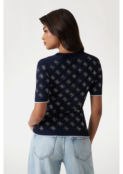 Kadın Rosie 4g Logo T-Shirt - Lacivert fiyatları