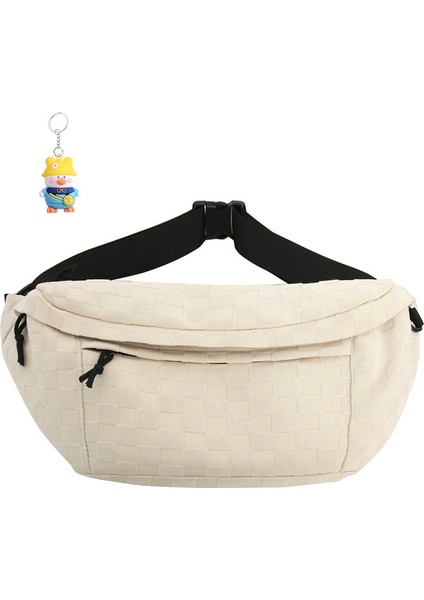 Crossbody Çanta Erkek Üniversite Öğrencileri Büyük Kapasiteli Omuz Çanta Kadın Spor Bel Çanta Gündelik Göğüs (Yurt Dışından)