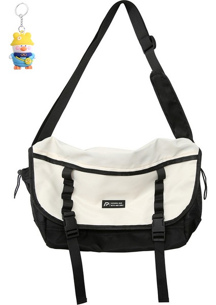 Crossbody Çanta Erkek Gündelik Büyük Kapasiteli Kargo Çanta Omuz Çanta Messenger Çanta Bilgisayar Sırt Çantası Kadın (Yurt Dışından)