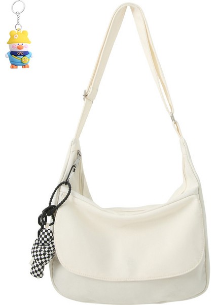 Omuz Çantası Erkek Messenger Çantası Kadın Casual Öğrenci Crossbody Çantası (Yurt Dışından)