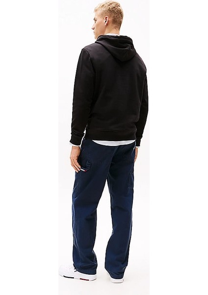 Erkek Tjm Kapüşonlu Sweatshirt - Siyah modelleri
