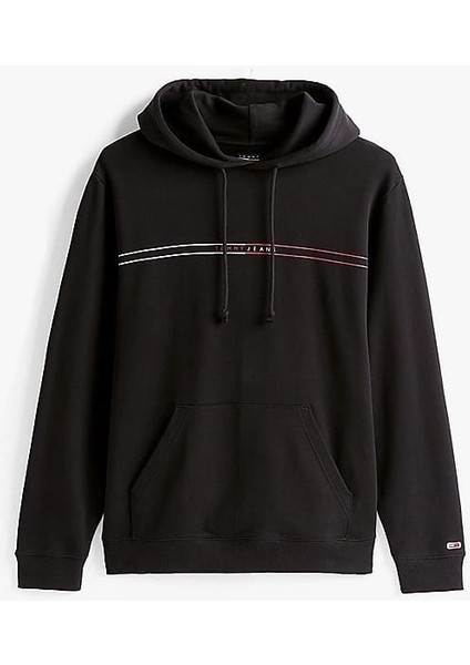 Erkek Tjm Kapüşonlu Sweatshirt - Siyah indirimleri