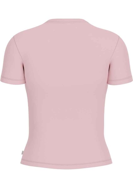 Kadın Gj Ss Slim T-Shirt - Pembe fiyatları