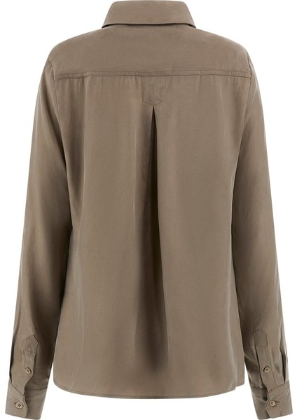 Kadın Enora Dokuma Gömlek - Krem fiyatları