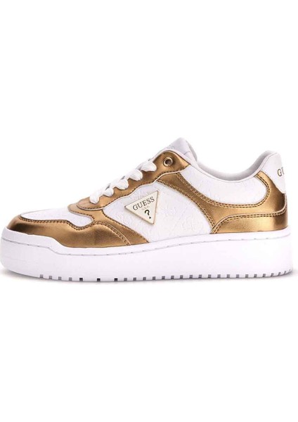 Kadın Miram6 Sneaker Ayakkabı - Beyaz Kahve