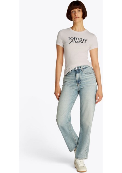 Kadın Tjw Slim T-Shirt - Krem fiyatları