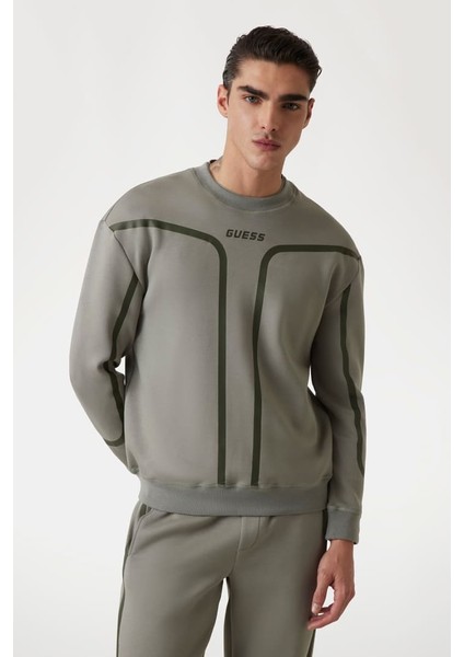 Erkek Falkor Sweatshirt - Yeşil