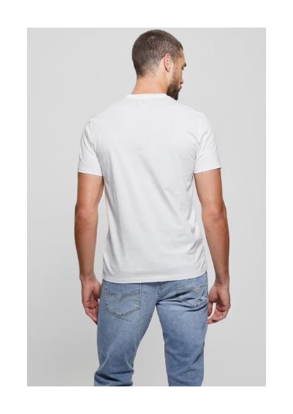 Erkek Pima T-Shirt - Beyaz fiyatları