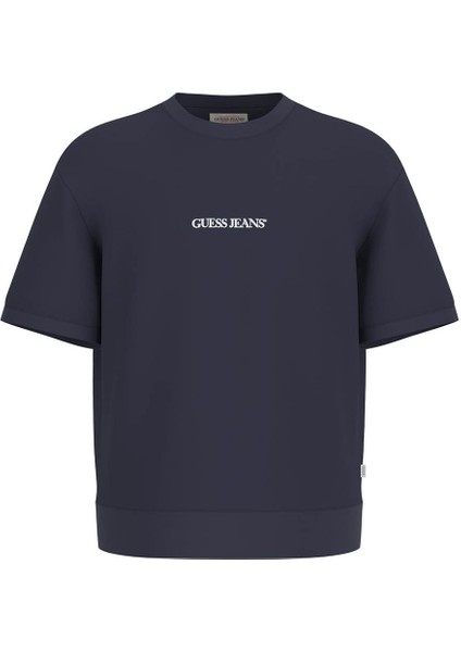 Erkek Gj Cn Logo Emb T-Shirt - Lacivert