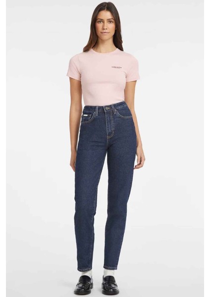Kadın Gj Ss Regular T-Shirt - Pembe