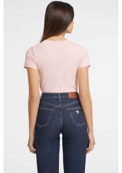 Kadın Gj Ss Regular T-Shirt - Pembe