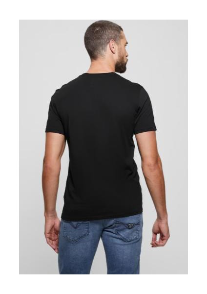 Erkek Pima T-Shirt - Siyah fiyatları