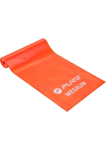 Kırmızı XL Orta Sert Pilates Bandı, esneklik ve güç kazandırır