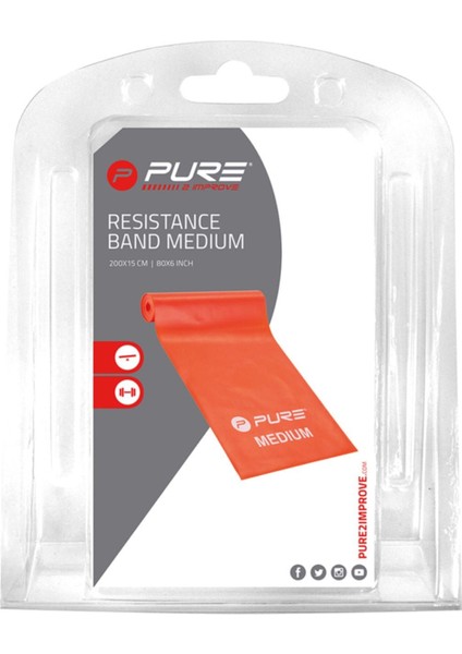 Kırmızı XL Orta Sert Pilates Bandı, esneklik ve güç kazandırır modelleri