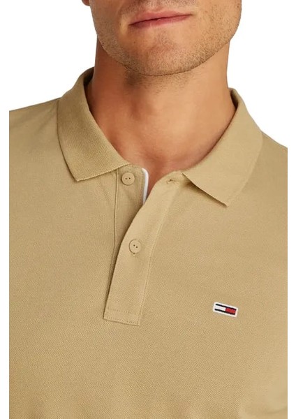 Erkek Tjm Slim Polo T-Shirt - Açık Kahverengi fırsatları
