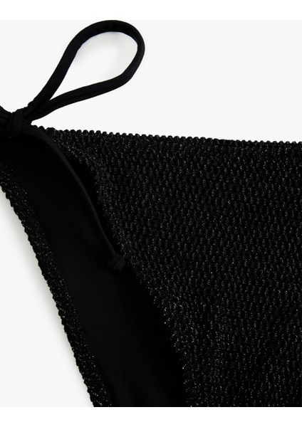 Dokulu Yanları Bağlamalı Ipli Bikini Altı modelleri