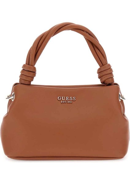 Kadın Sansa Top Handle Çapraz Omuz Çantası - Taba