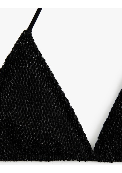 Boyundan Bağlamalı Ipli Üçgen Bikini Üstü modelleri