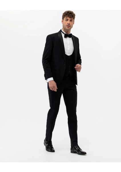 Erkek Yelekli Smokin-Lacivert fiyatları