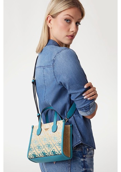 Kadın Silvana Mini El Çantası - Mavi indirimleri