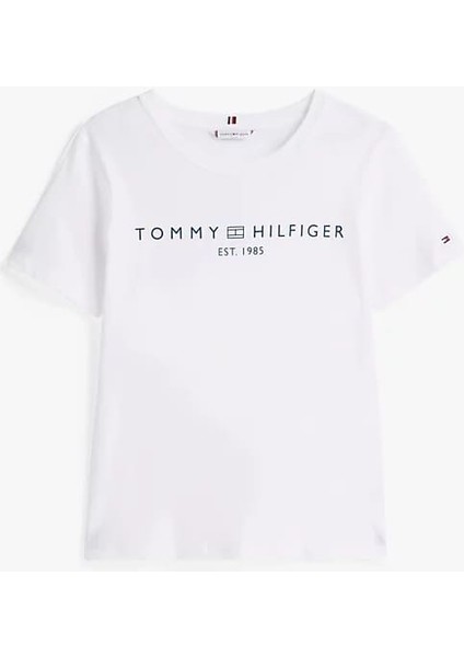 Kadın Th Crew Logolu T-Shirt - Beyaz indirimleri