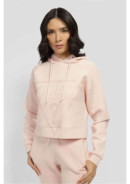 Kadın New Alisa Hooded Sweatshirt - Pembe