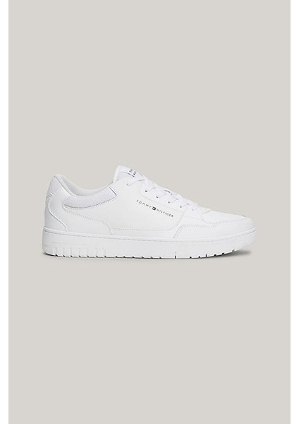 Erkek Th Basket Core Sneaker - Beyaz fiyatları