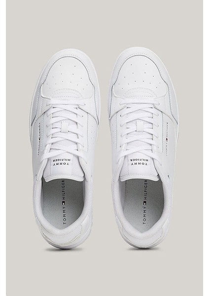 Erkek Th Basket Core Sneaker - Beyaz indirimleri