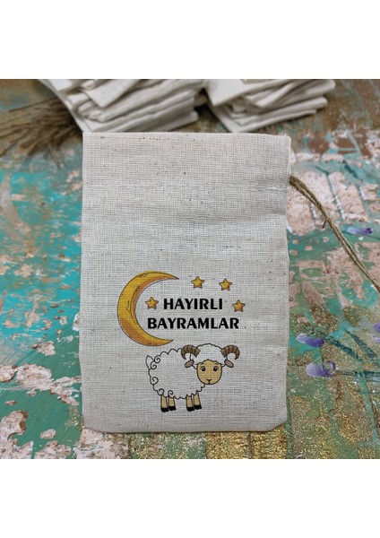 Bayram Harçlığı Kesesi Hediyelik Kese (5 Adet)