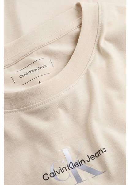 Kadın Ck Gradient Monologo T-Shirt - Kum fiyatları