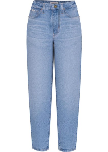 Kadın Gj G06 Mom Denim Pantolon - Mavi