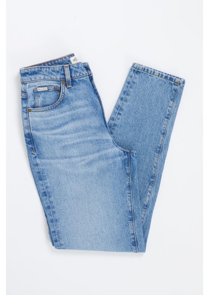 Kadın Gj G06 Mom Denim Pantolon - Mavi fiyatları