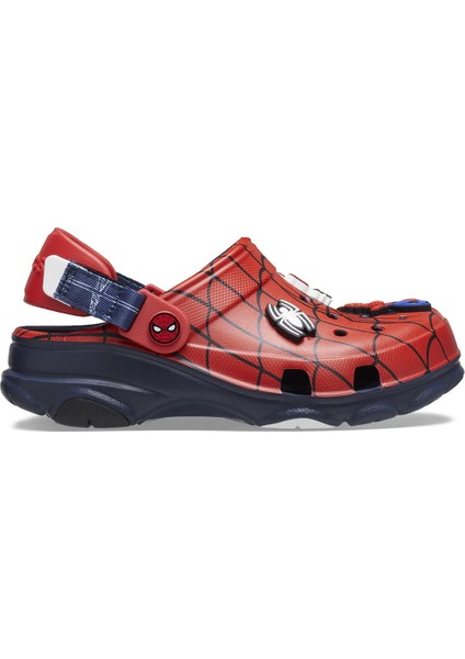 Unisex Çocuk Spider-Man All Terrain Clog T Terlik - Kırmızı Lacivert