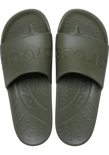 Unisex Crocs Slide Terlik - Yeşil fiyatları