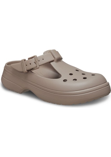 Unisex Classic Mary Jane Terlik - Kahverengi modelleri