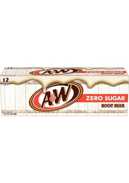 Root Beer Zero Sugar Soda 12 Adet